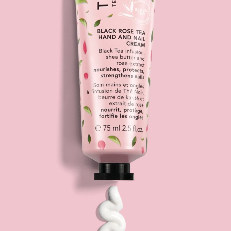 TEAOLOGY Black Rose Tea Hand and Nail Cream crème pour les mains