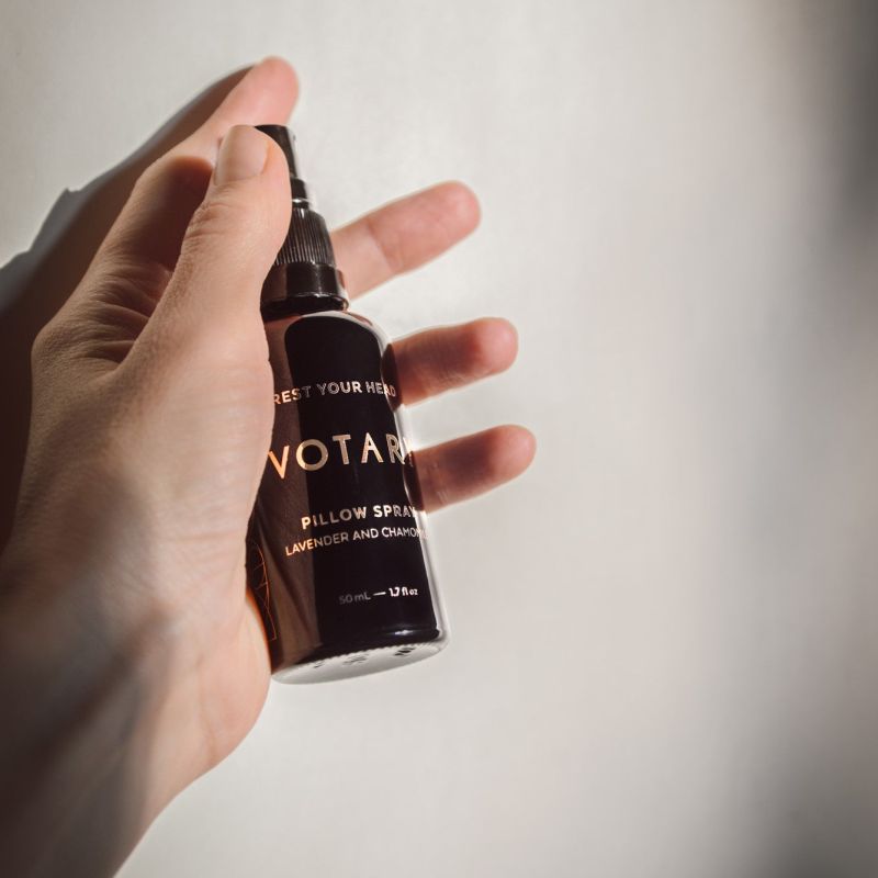 VOTARY Pillow Spray - Vaporisateur d’oreiller parfum lavande & camomille