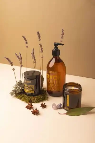 La Compagnie de Provence SCENTED CANDLE 150G ANISE LAVENDER