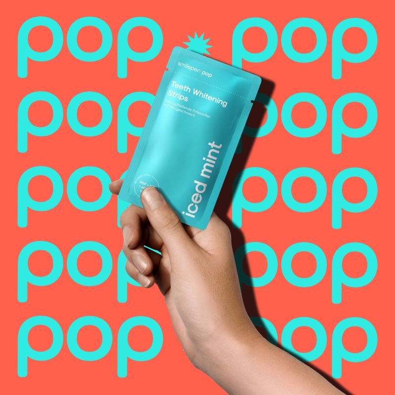 smilepen Pop "Iced Mint" Teeth Whitening Strips