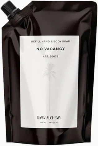 RAAW Alchemy Hand & Body Wash No Vacancy Refill savon liquide