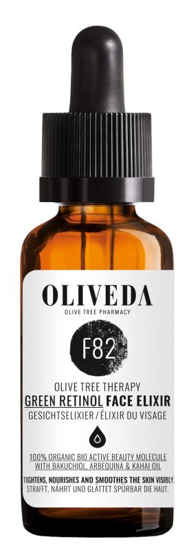 OLIVEDA F82 Green Retinol Face Elixir sérum pour le visage