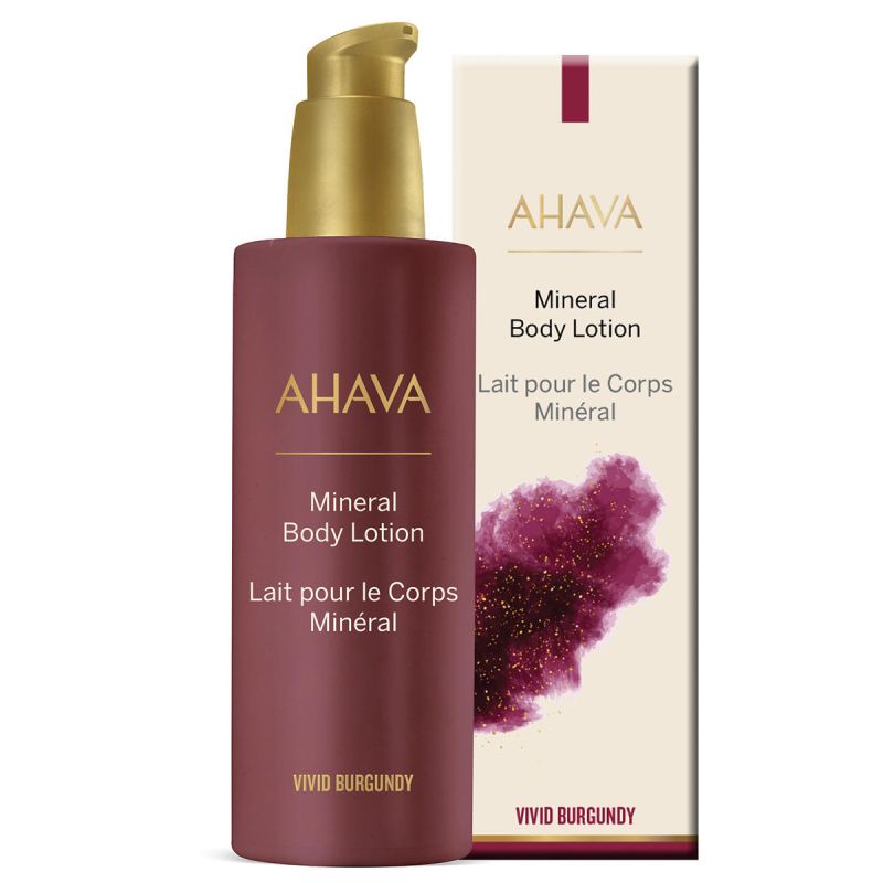 Ahava Mineral Body Lotion Vivid Burgundy lotion corporelle