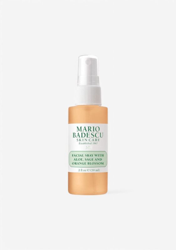 Mario Badescu Skincare Spray facial avec Aloe, Sage & Orange Blossom Travel Size