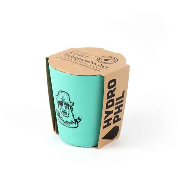 Hydrophil Tasse à dents pour enfants verte