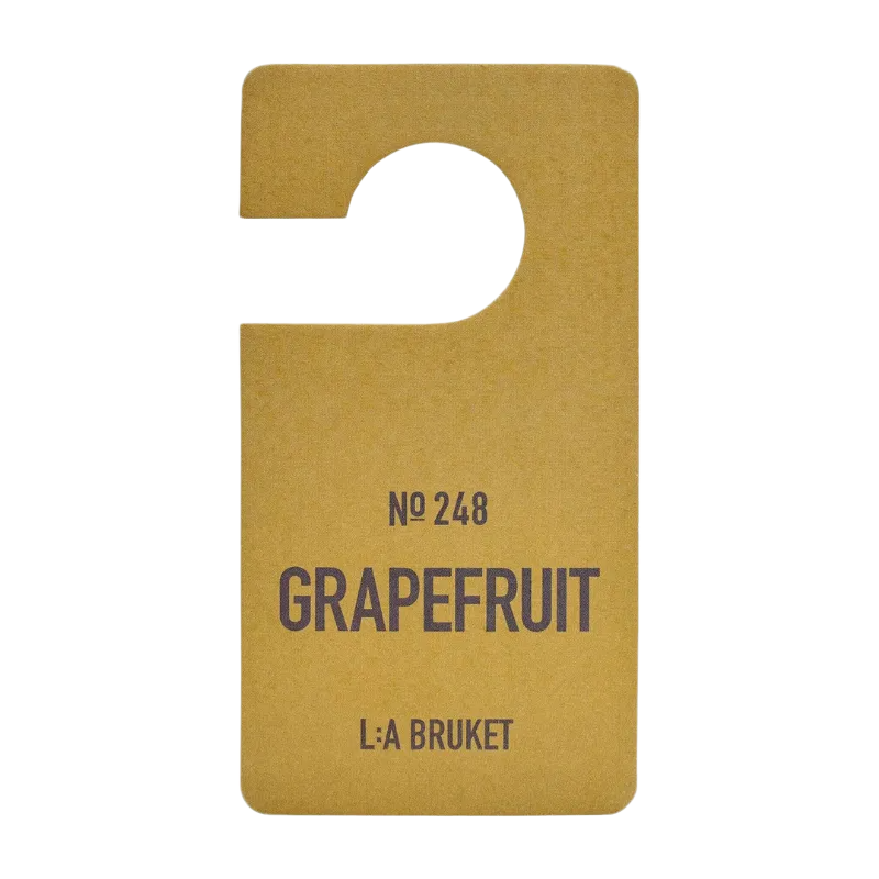 L:A BRUKET No. 248 Fragrance Tag Grapefruit pendentif parfumé