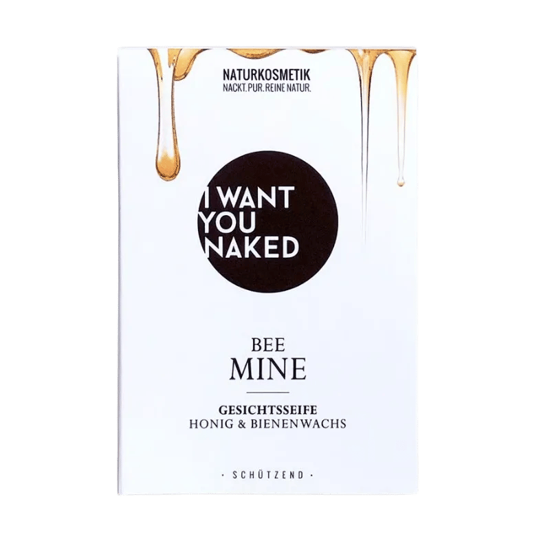 I want you naked BEE MINE savon pour le visage avec miel & cire d’abeille