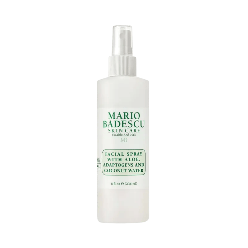 Mario Badescu Skincare Facial Spray avec Aloe, Adaptogens & Coconut Water 236ml
