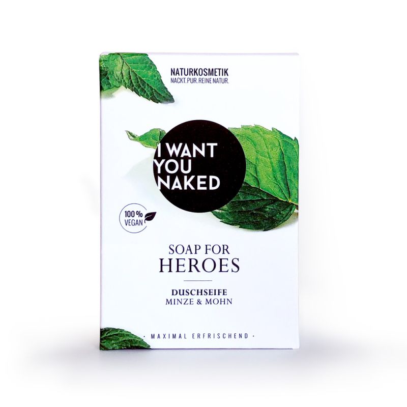 I want you naked BUT FIRST COFFEE savon douche avec café & huile d'amande