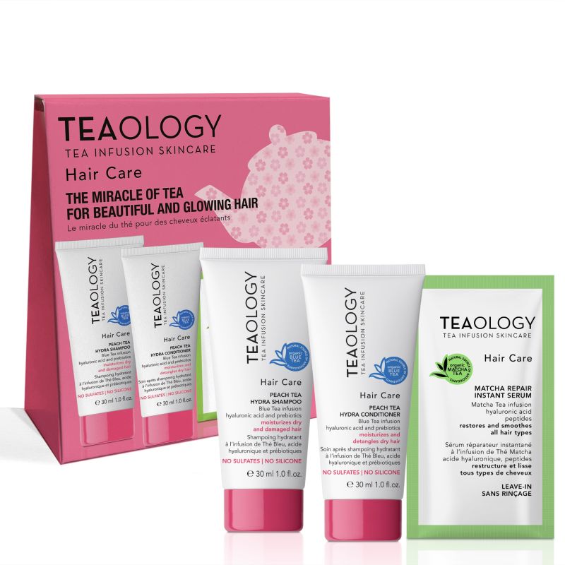 TEAOLOGY Peach Tea Hair Care Kit