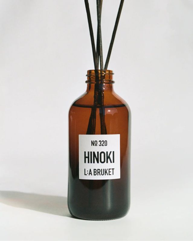 L:A BRUKET No. 320 Room Diffuser Hinoki parfum d’ambiance