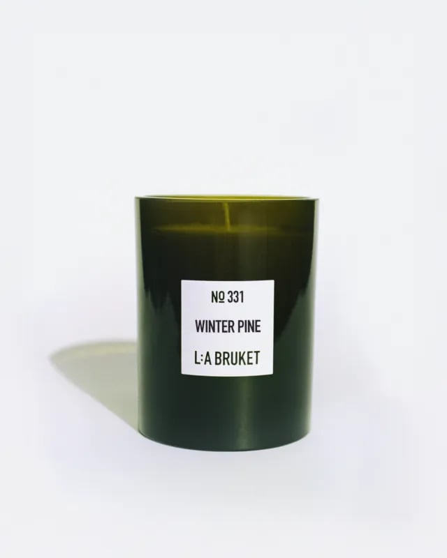 L:A BRUKET No. 331 Candle Winter Pine ltd. Edition
