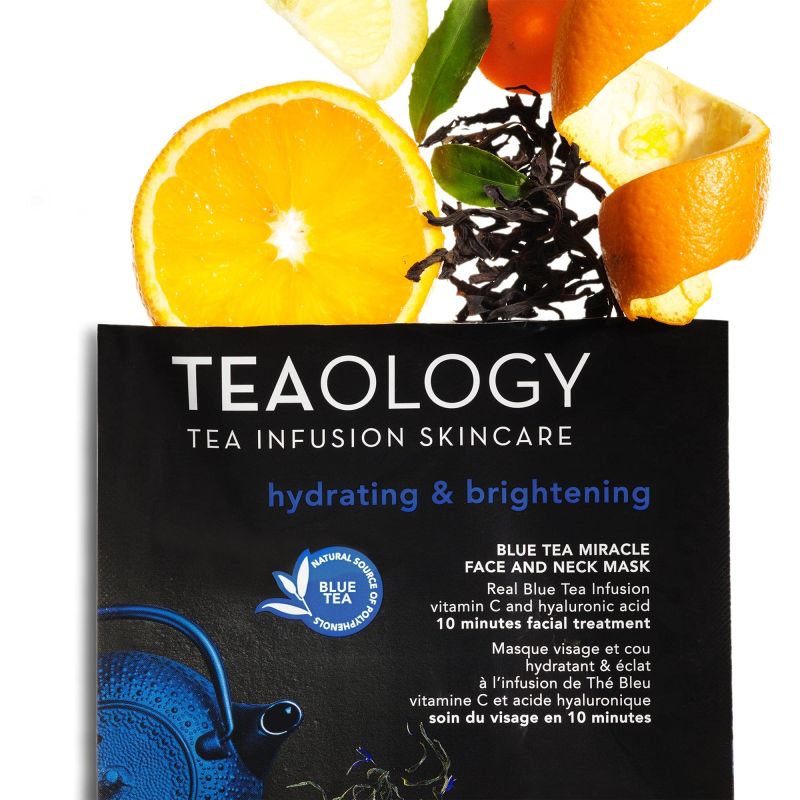 TEAOLOGY Blue Tea Miracle Face and Neck Mask masque pour le visage