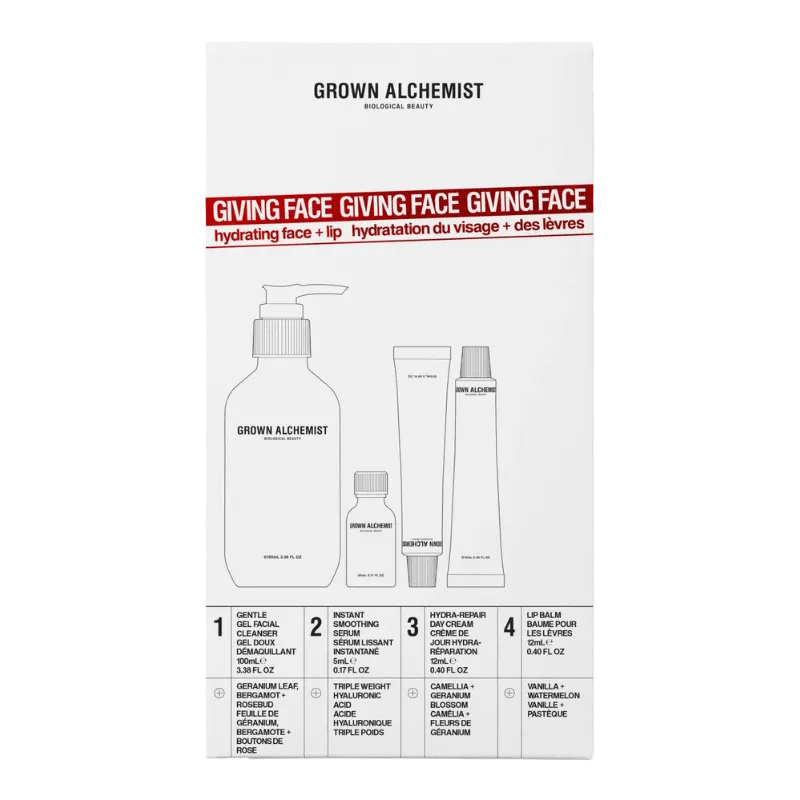 Grown Alchemist Giving Face Set ltd. Edition Coffret cadeau