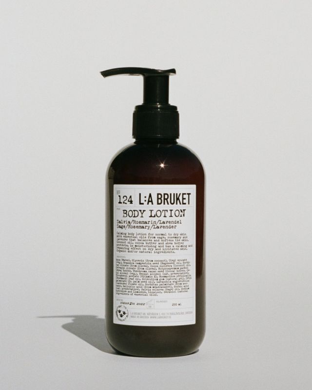 L:A BRUKET No. 124 NEW Body Lotion Sage/Rosemary/Lavender