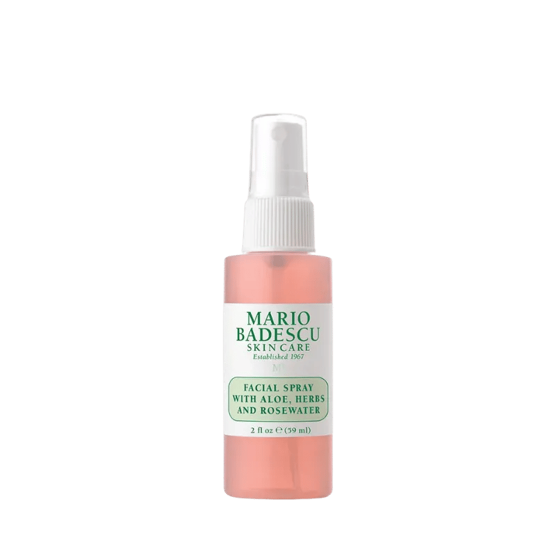 Mario Badescu Skincare Facial Spray avec Aloe, Herbs & Rosewater Travel Size