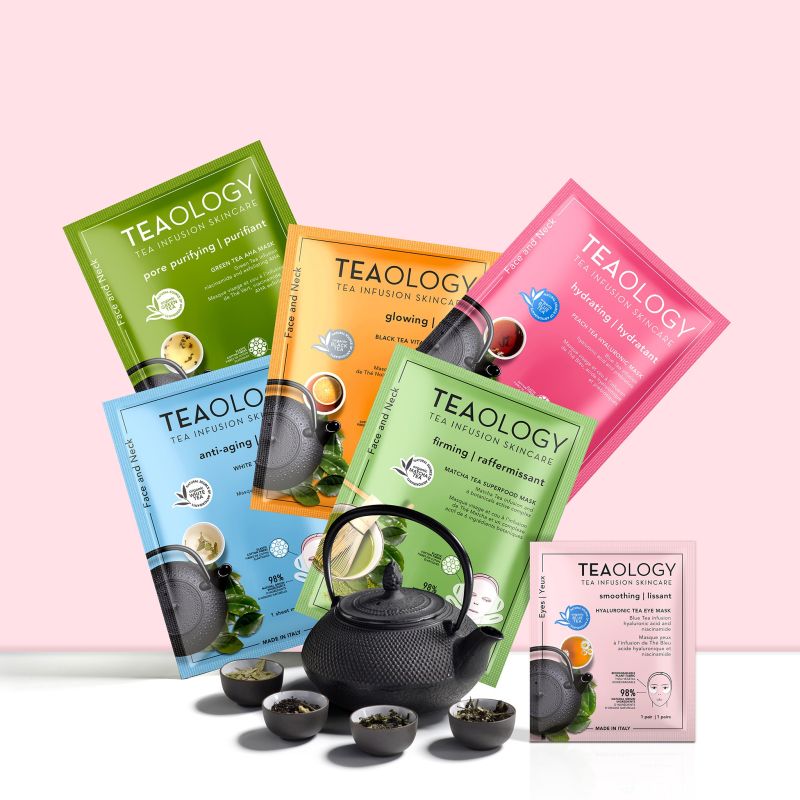 TEAOLOGY Tea Glow AHA Mask masque pour le visage