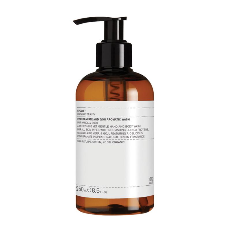 EVOLVE Organic Beauty Pomegranate and Goji Aromatic Wash
